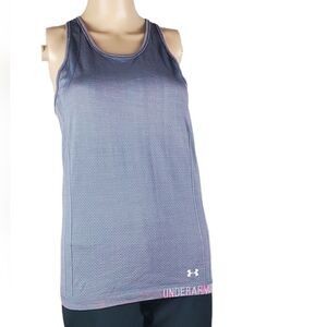 Under Armour Threadborne Purple & Pink Tank Top